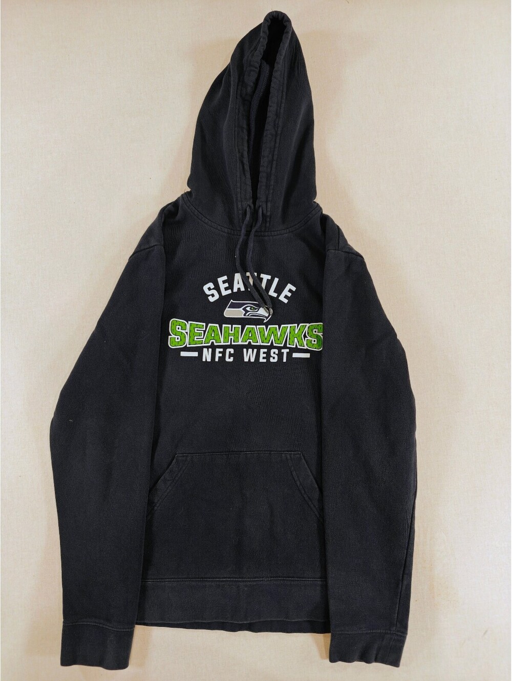 Seattle Seahawks NFL Hoodie Black Pullover Sweatshirt NFC West Men’s